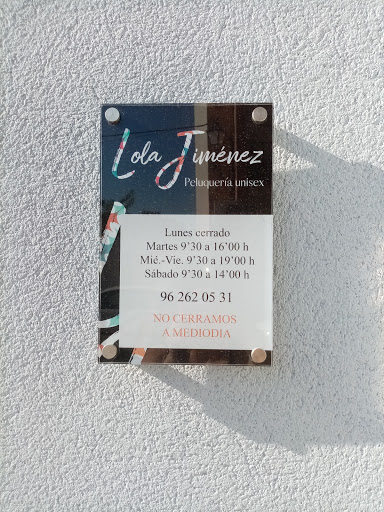 Peluquería Lola Jimenez en Gilet