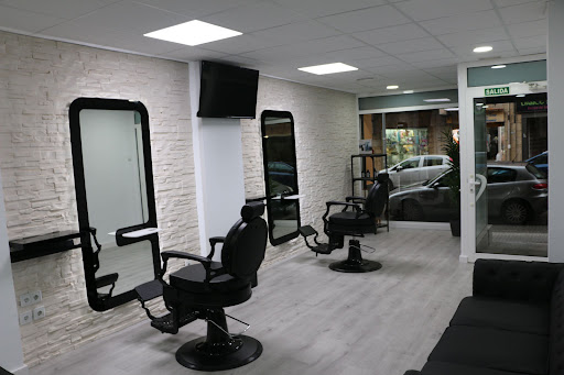 El salón de barbería en Terrassa