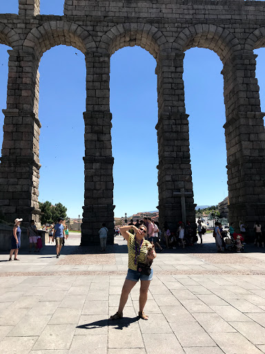 Lourdes Amelia en Segovia