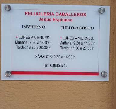 Barbería Peluquería Caballeros Jesús Espinosa – Granada