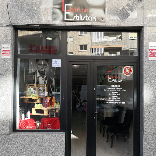 Christian Estilistak en Lasarte-Oria