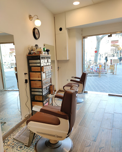 la barberia del passeig en Barcelona