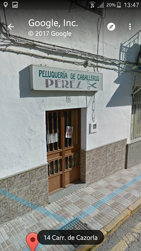 Peluquería de caballeros Pérez en Santo Tomé