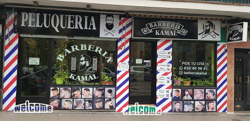 Barberia kamal en Móstoles